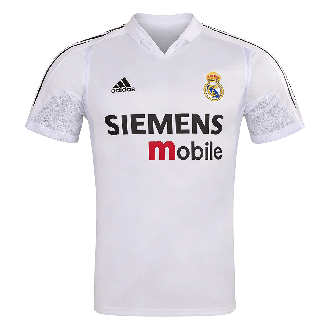 Retro 2004/05 Real Madrid Home Soccer Jersey - Soccerdeal