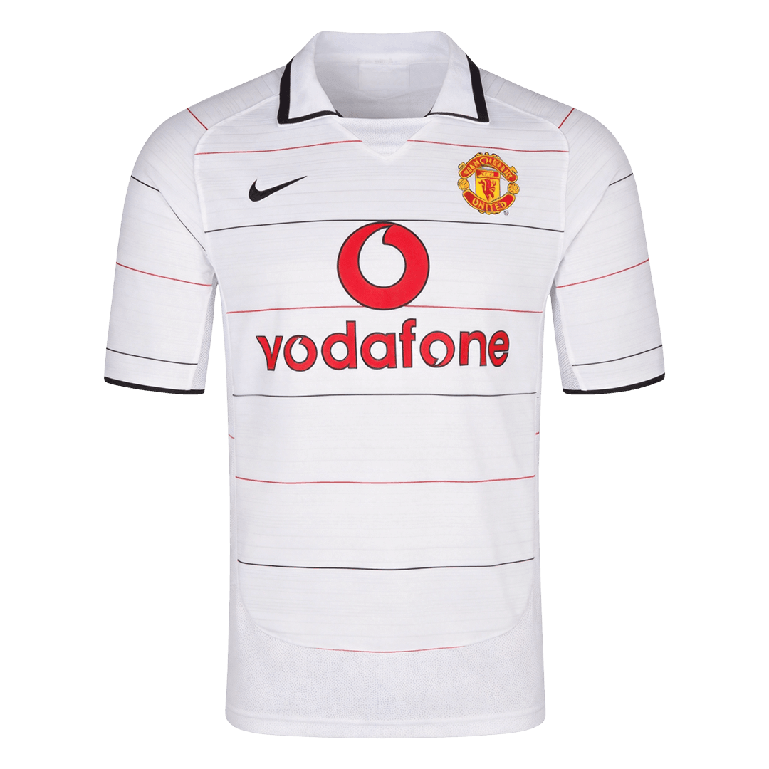 Retro 2004/06 Manchester United Away Soccer Jersey - Soccerdeal