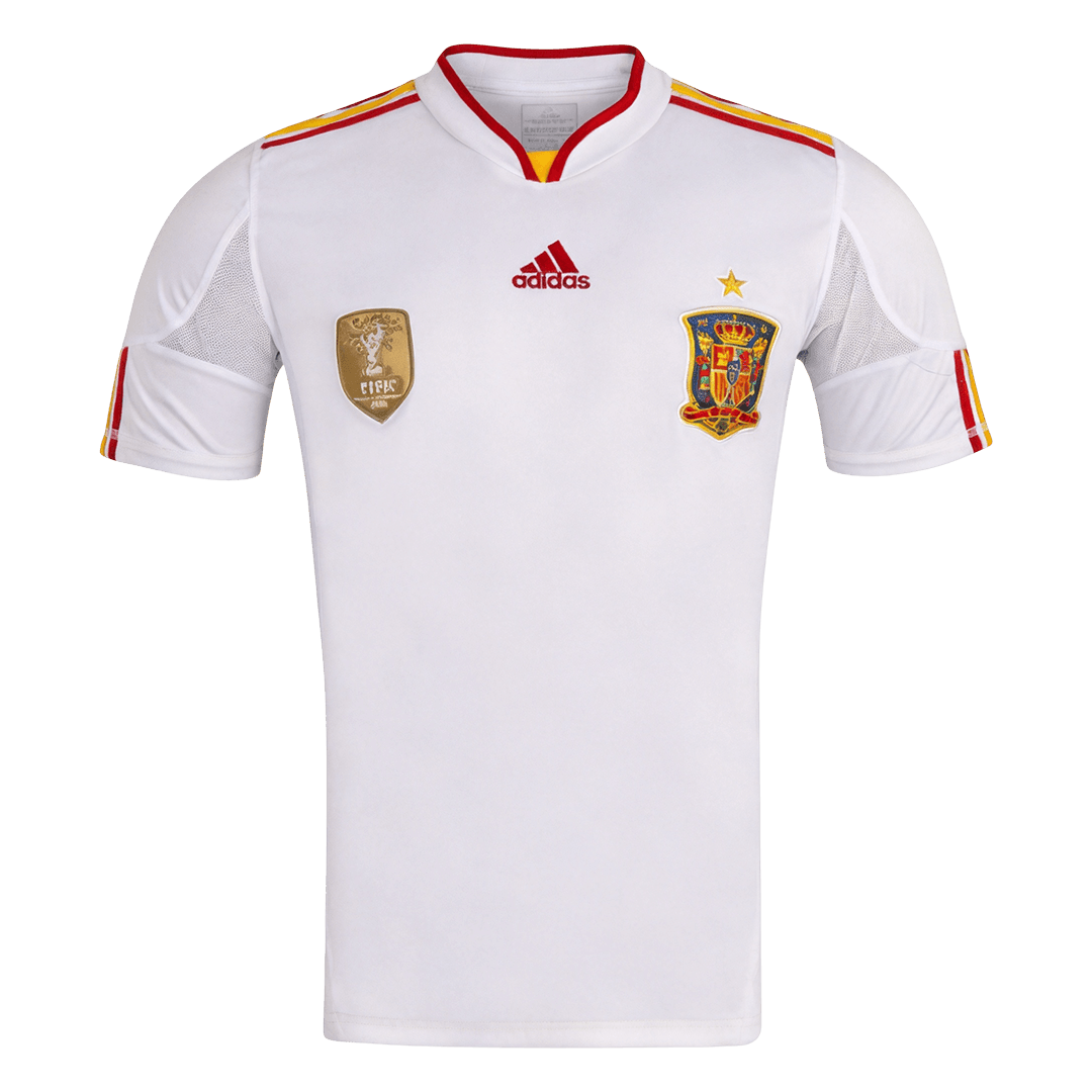 Retro 2010/12 Spain Away Soccer Jersey - Soccerdeal