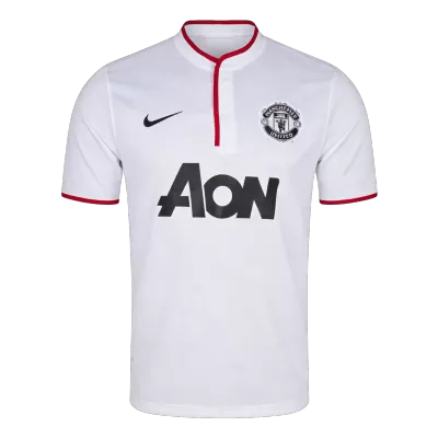 Retro 2013/14 Manchester United Away Soccer Jersey - Soccerdeal