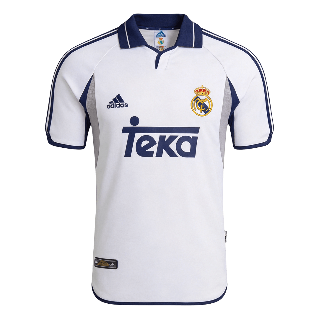 Retro 2000/01 Real Madrid Home Soccer Jersey - Soccerdeal