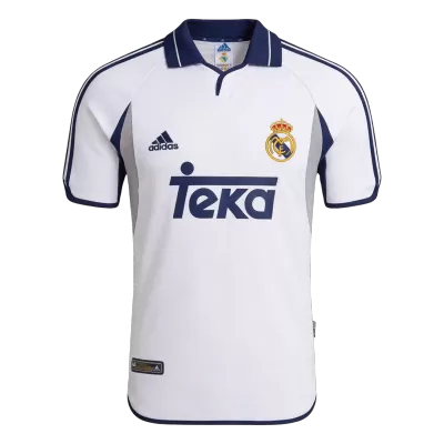 Retro 2000/01 Real Madrid Home Soccer Jersey - Soccerdeal