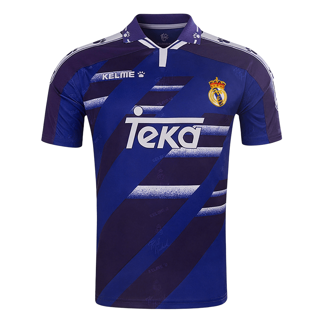 Retro 1994/96 Real Madrid Away Soccer Jersey - Soccerdeal