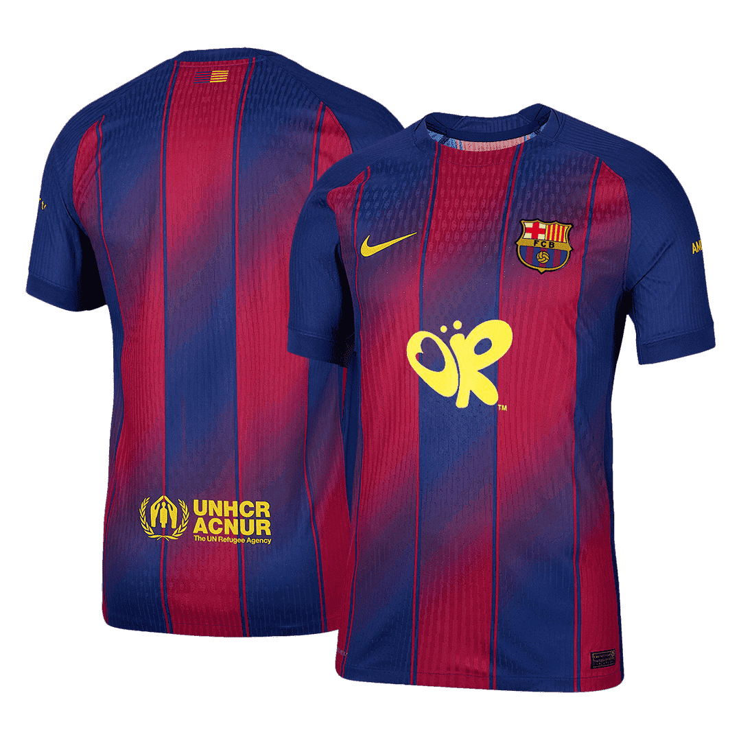 Barcelona Home Soccer Jersey 2025/26 Player Version - Soccerdeal