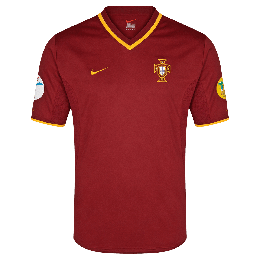 Retro 2000 Portugal Home Soccer Jersey - Soccerdeal