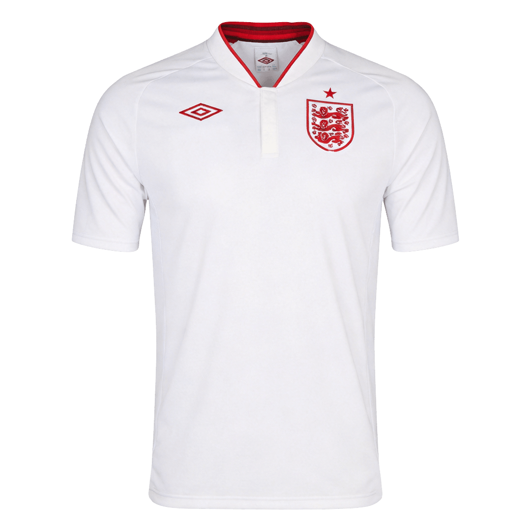 Retro 2012 England Home Soccer Jersey - Soccerdeal