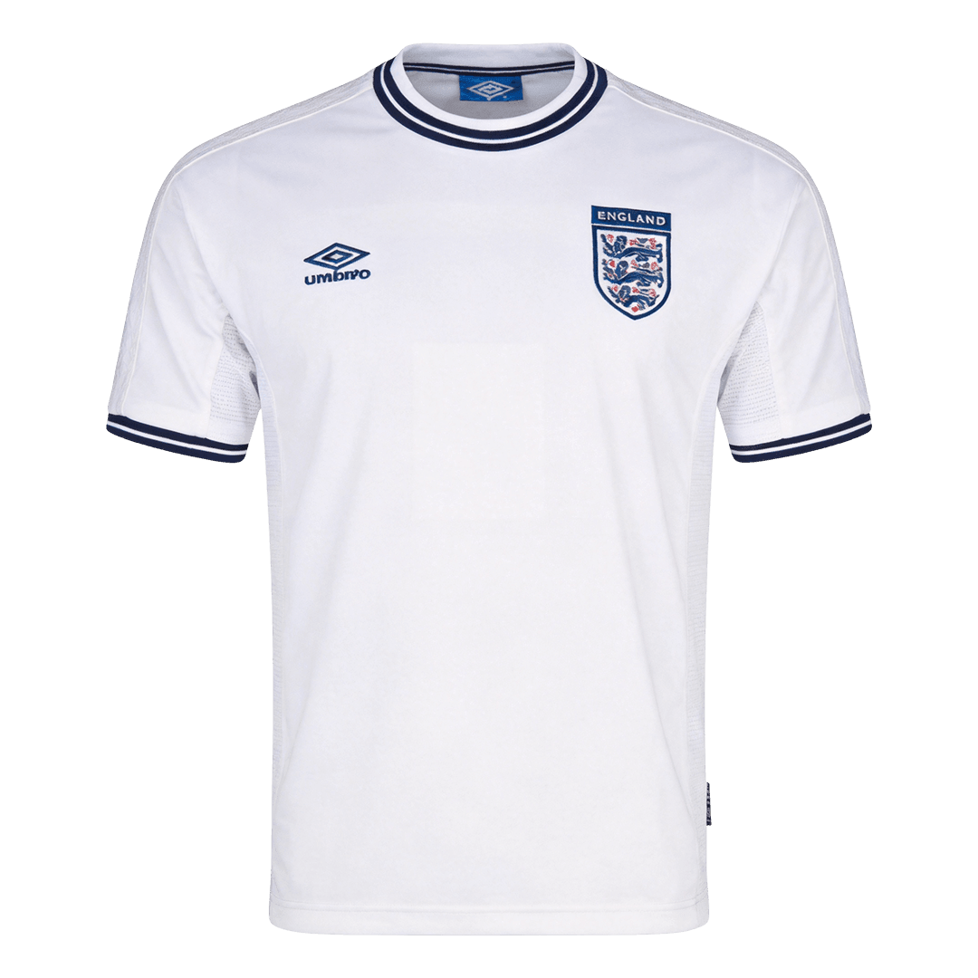 Retro 2000 England Home Soccer Jersey - Soccerdeal