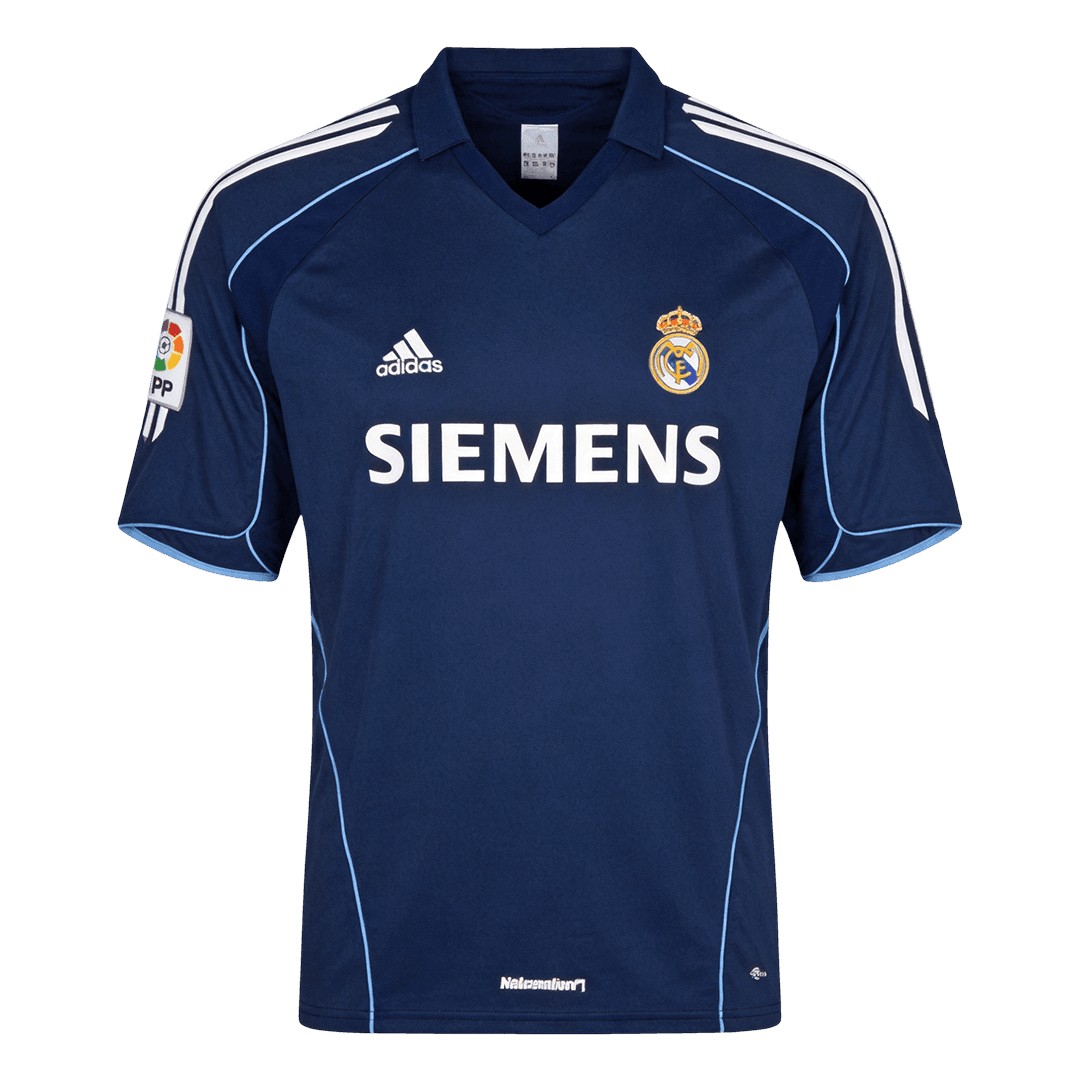 Retro 2005/06 Real Madrid Away Soccer Jersey - Soccerdeal