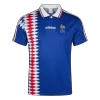 Retro 1994 France Home Soccer Jersey - Soccerdeal