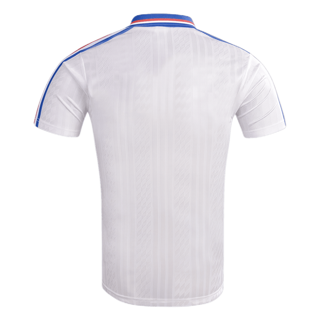 Retro 1994 France Away Soccer Jersey - Soccerdeal