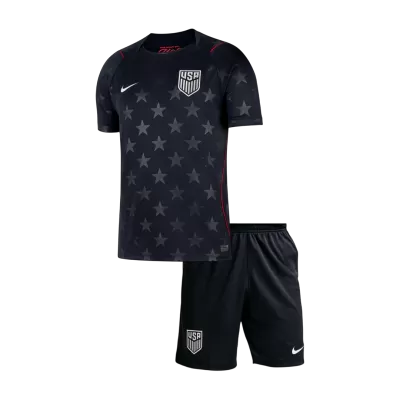 Kid's USA Away Soccer Jersey Kit(Jersey+Shorts) 2026 - Soccerdeal