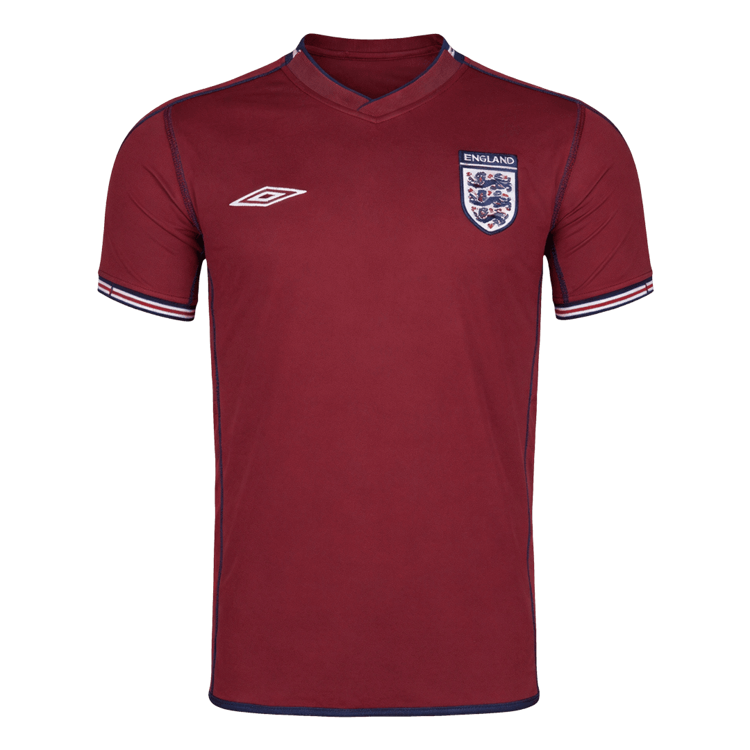 Retro 2002 England Away Soccer Jersey - Soccerdeal