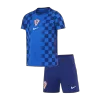 Kid's Croatia Away Soccer Jersey Kit(Jersey+Shorts) 2026 - Soccerdeal