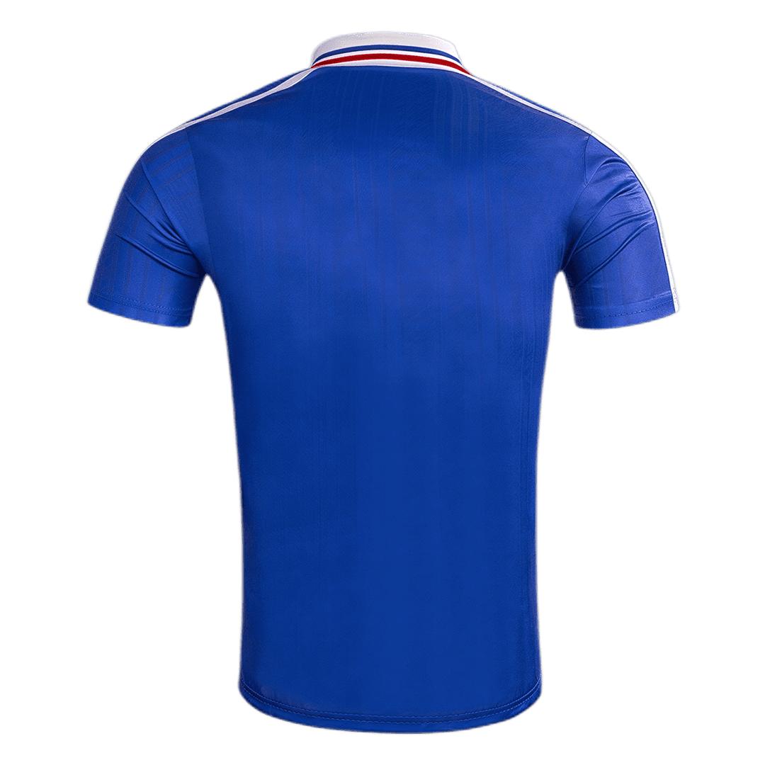 Retro 1994 France Home Soccer Jersey - Soccerdeal