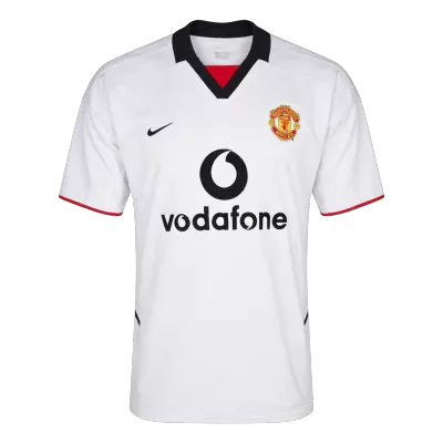Retro 2002/03 Manchester United Away Soccer Jersey - Soccerdeal