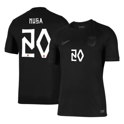 NUSA #20 Norway Away Soccer Jersey 2026 Player Version - Soccerdeal