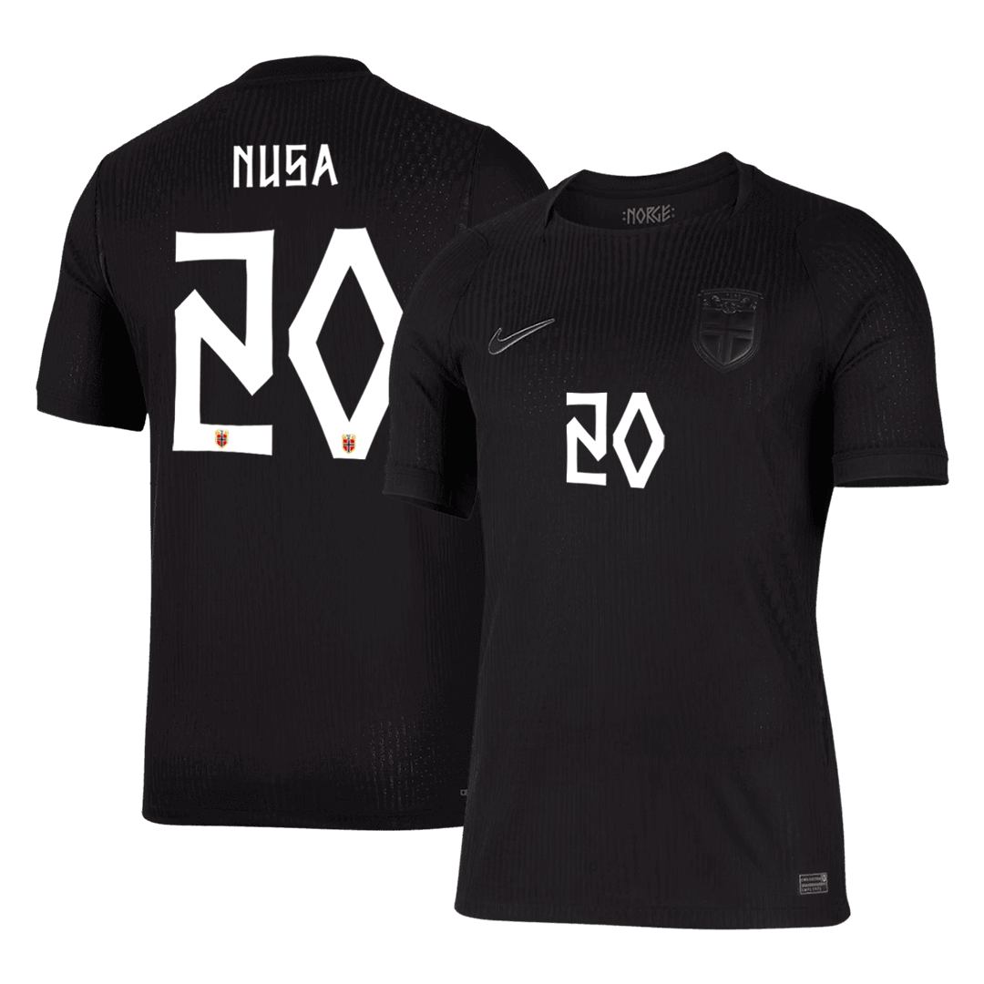 NUSA #20 Norway Away Soccer Jersey 2026 Player Version - Soccerdeal