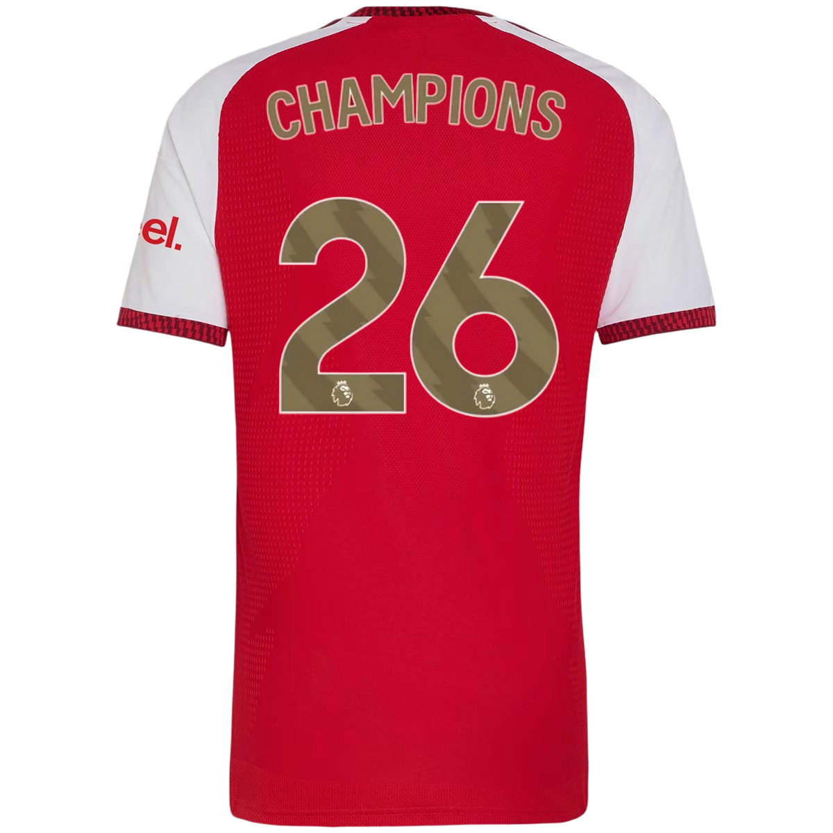 CHAMPIONS #26 Arsenal Home Soccer Jersey 2026/27 Player Version - Soccerdeal