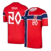 NUSA #20 Norway Home Soccer Jersey 2026 Player Version - Soccerdeal