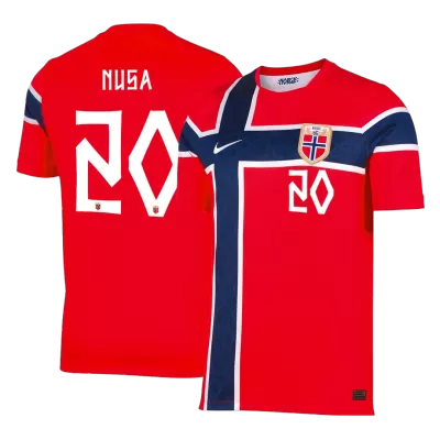 NUSA #20 Norway Home Soccer Jersey 2026 - Soccerdeal