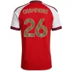 CHAMPIONS #26 Arsenal Home Soccer Jersey 2026/27 - Soccerdeal