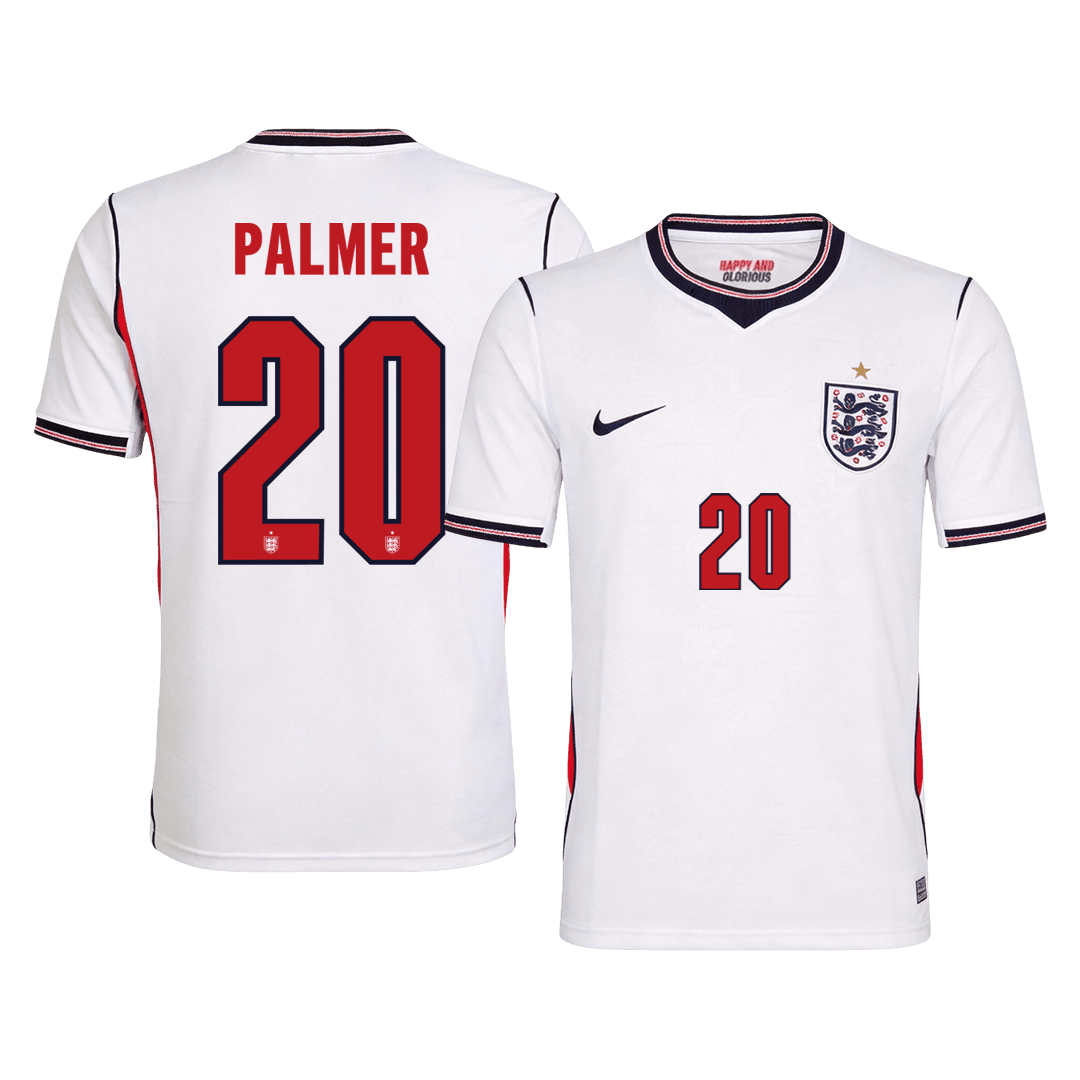 PALMER #20 England Home Soccer Jersey 2026 - Soccerdeal
