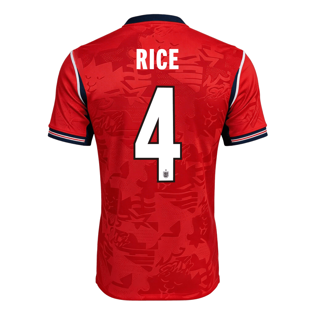 RICE #4 England Away Soccer Jersey 2026 Player Version - Soccerdeal