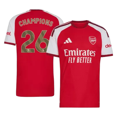 CHAMPIONS #26 Arsenal Home Soccer Jersey 2026/27 Player Version - Soccerdeal