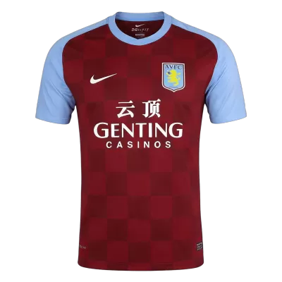 Retro 2011/12 Aston Villa Home Soccer Jersey - Soccerdeal