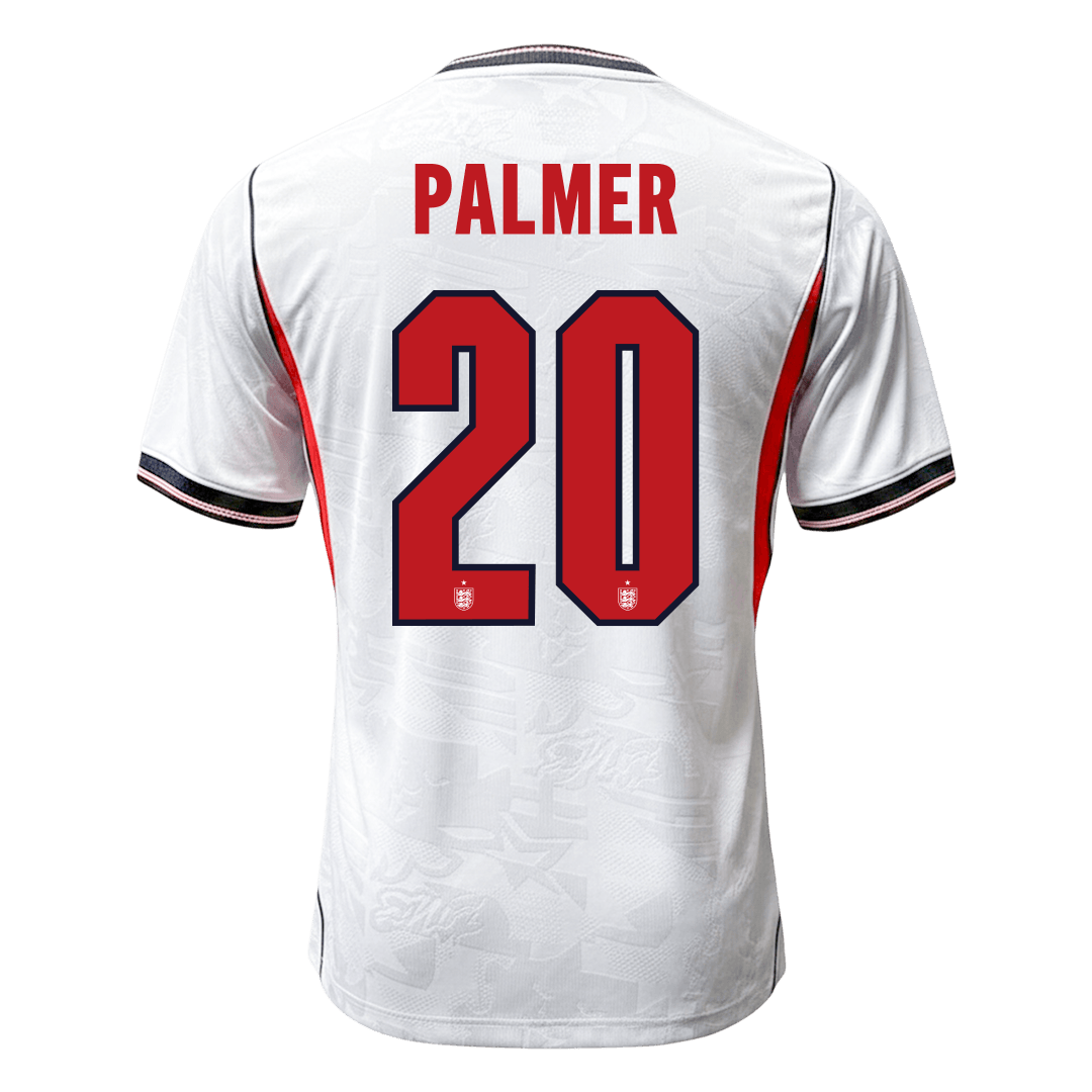 PALMER #20 England Home Soccer Jersey 2026 Player Version - Soccerdeal