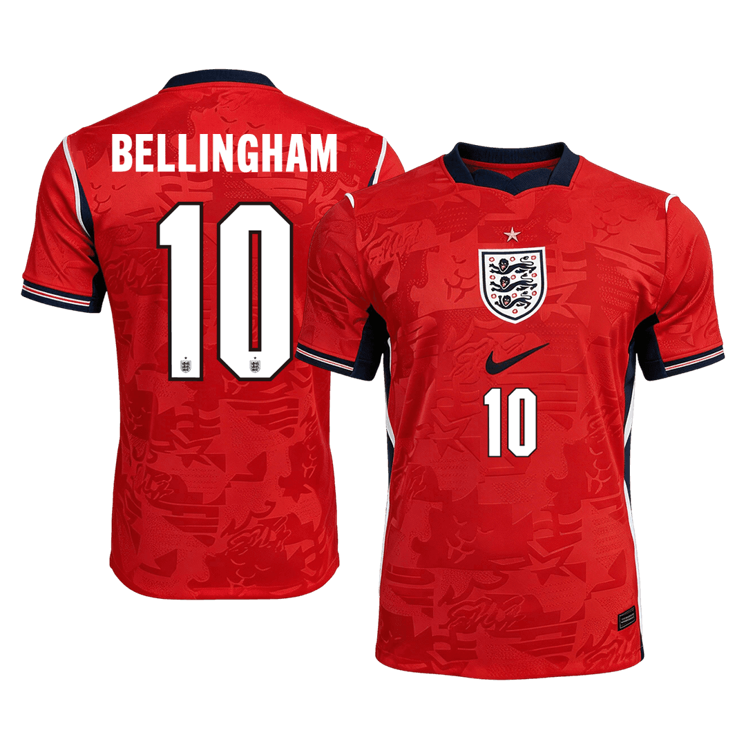BELLINGHAM #10 England Away Soccer Jersey 2026 Player Version - Soccerdeal