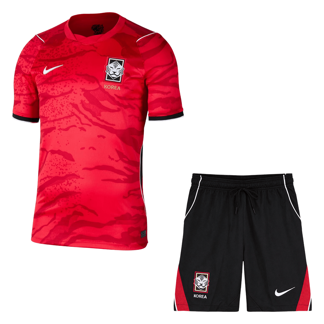 South Korea Home Soccer Jersey Kit(Jersey+Shorts) 2026 - Soccerdeal