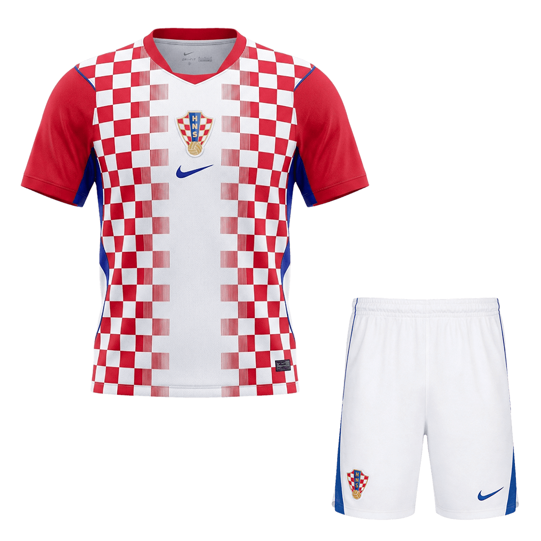 Croatia Home Soccer Jersey Kit(Jersey+Shorts) 2026 - Soccerdeal