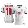 BELLINGHAM #10 England Home Soccer Jersey 2026 Player Version - Soccerdeal