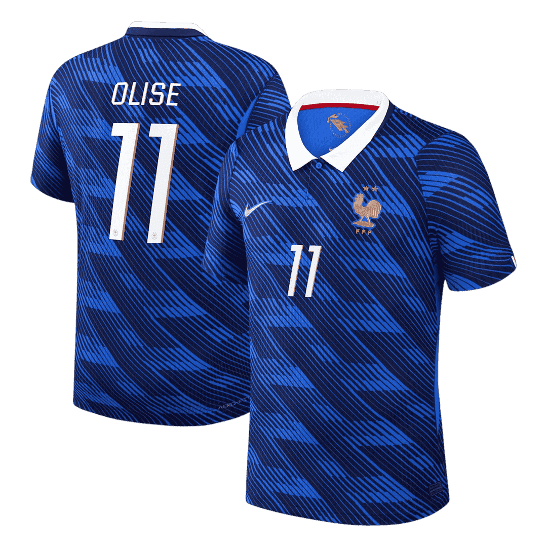 OLISE #11 France Home Soccer Jersey 2026 Player Version - Soccerdeal