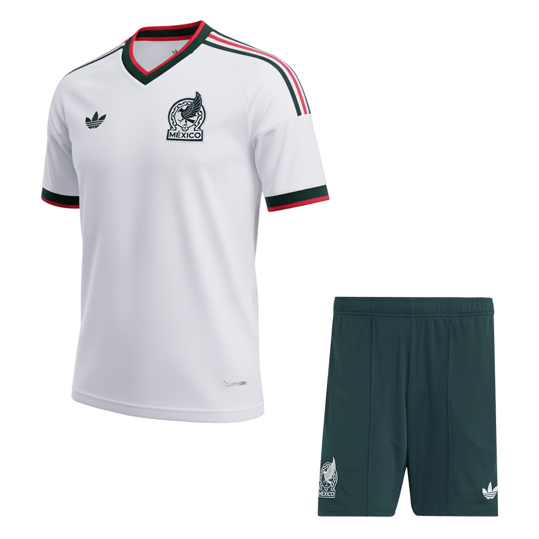 Mexico Away Soccer Jersey Kit(Jersey+Shorts) 2026 - Soccerdeal