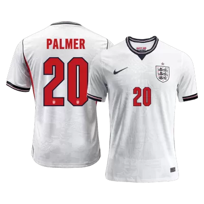 PALMER #20 England Home Soccer Jersey 2026 Player Version - Soccerdeal