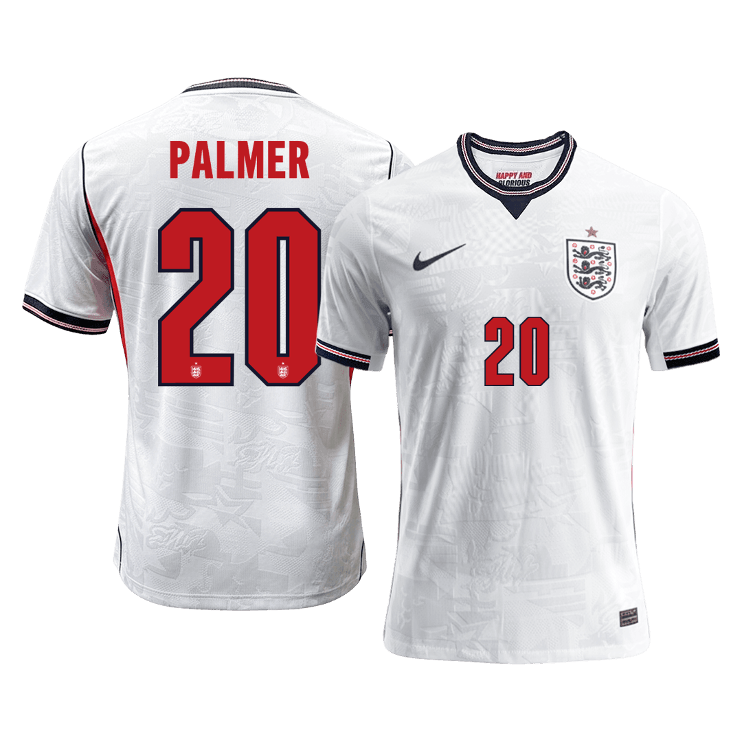 PALMER #20 England Home Soccer Jersey 2026 Player Version - Soccerdeal
