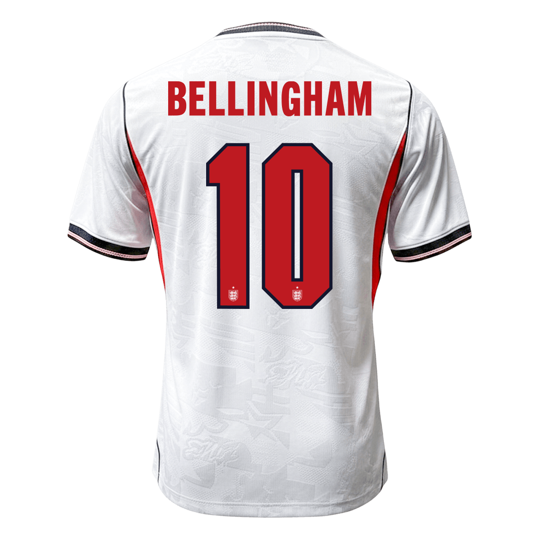 BELLINGHAM #10 England Home Soccer Jersey 2026 Player Version - Soccerdeal