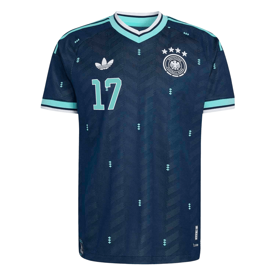 WIRTZ #17 Germany Away Soccer Jersey 2026 Player Version - Soccerdeal