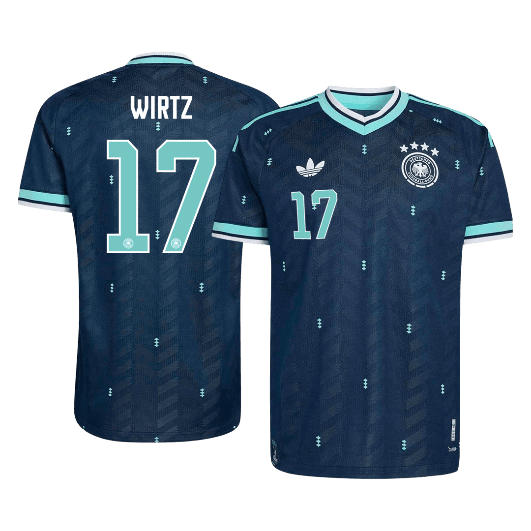 WIRTZ #17 Germany Away Soccer Jersey 2026 Player Version - Soccerdeal