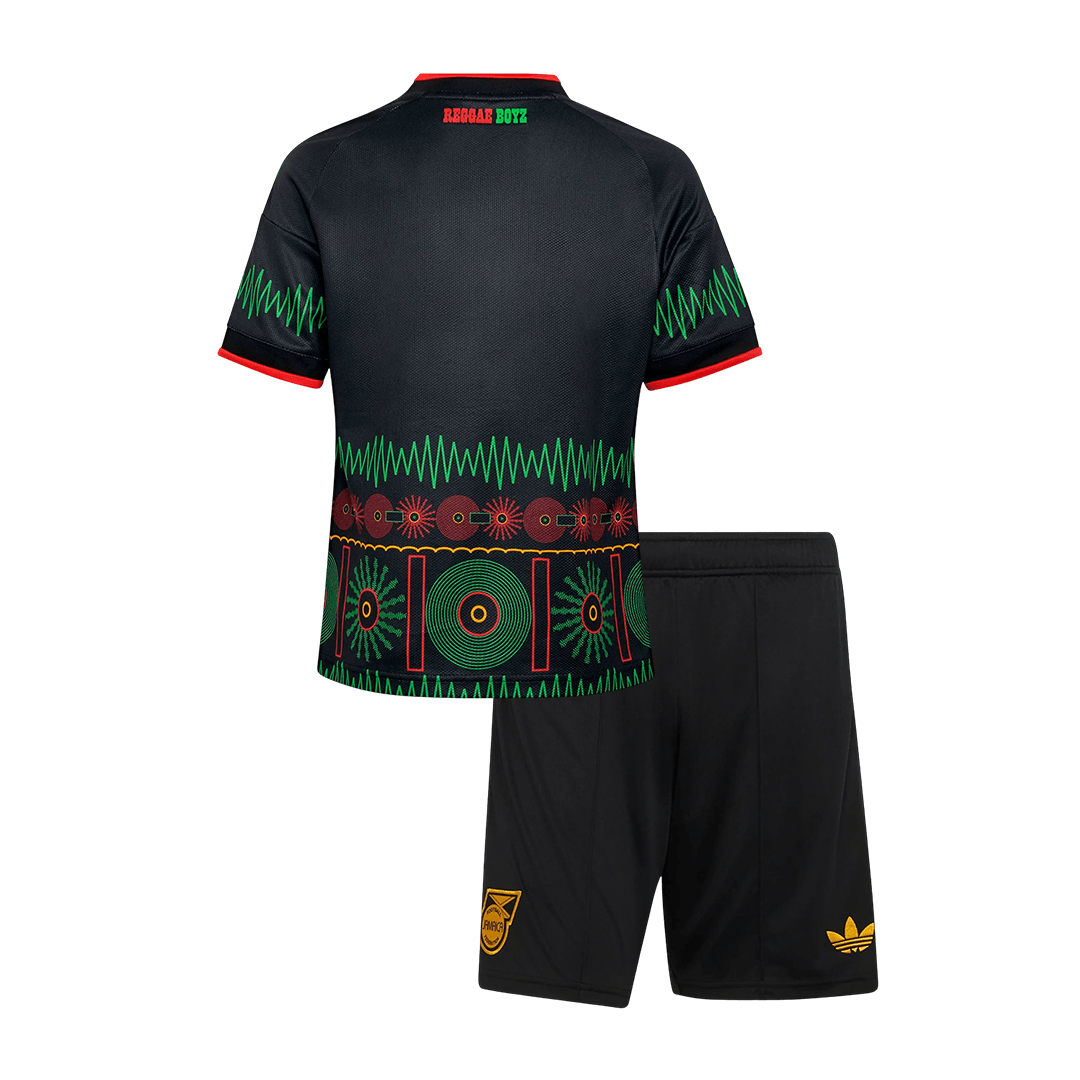 Kid's Jamaica Away Soccer Jersey Kit(Jersey+Shorts) 2026 - Soccerdeal