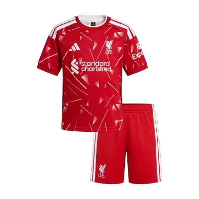 Kid's Liverpool Home Soccer Jersey Kit(Jersey+Shorts) 2026/27 - Soccerdeal