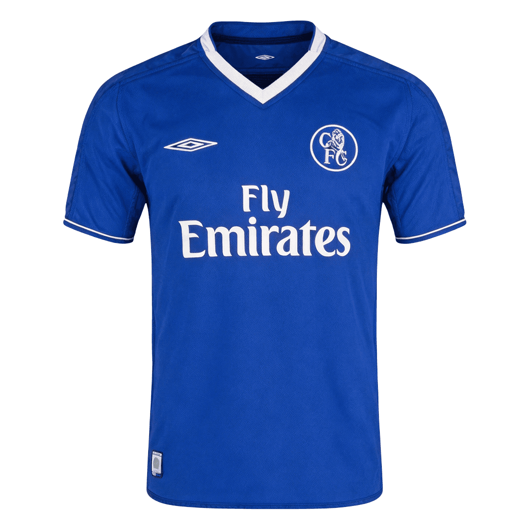 Retro 2003/05 Chelsea Home Soccer Jersey - Soccerdeal