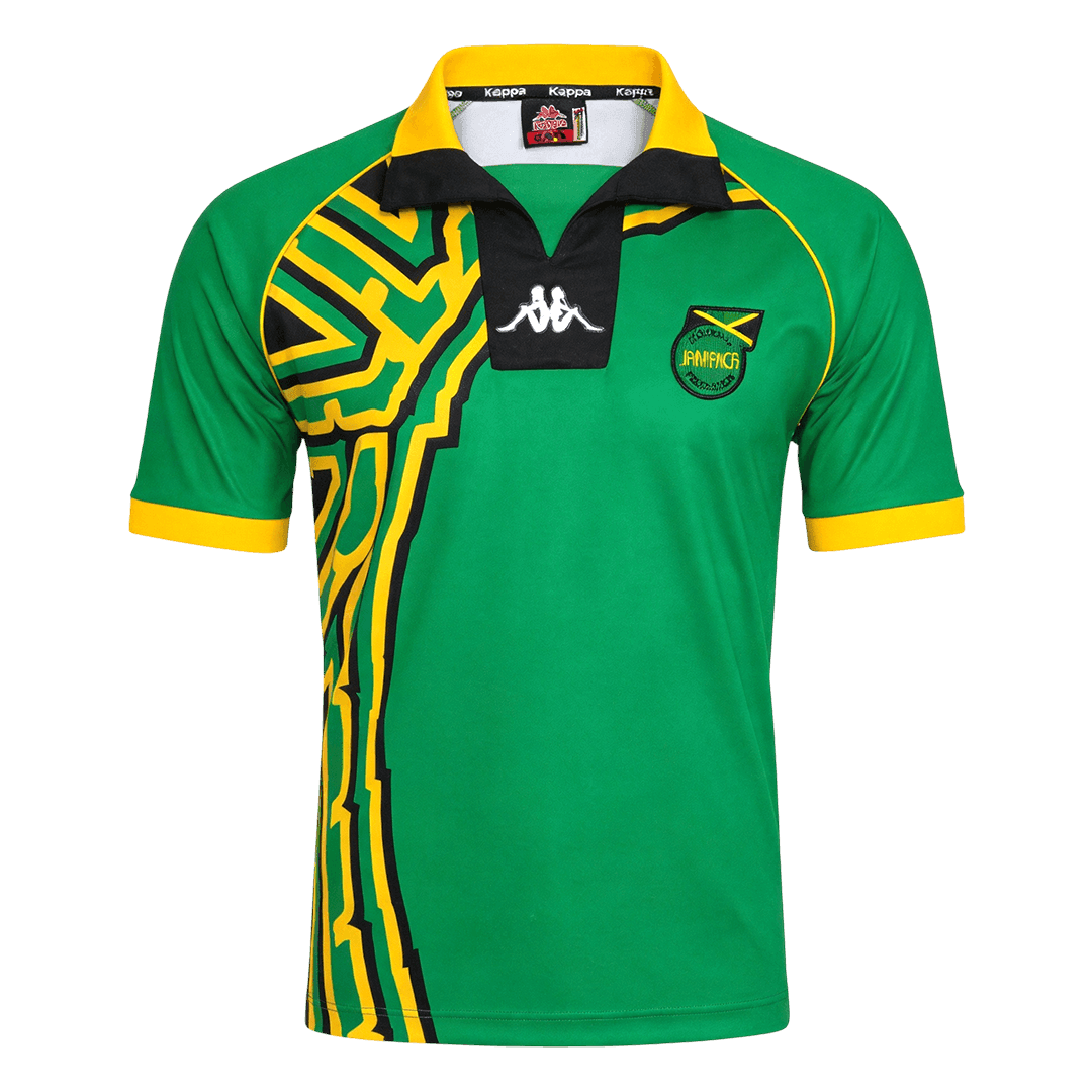 Retro 1998 Jamaica Away Soccer Jersey - Soccerdeal