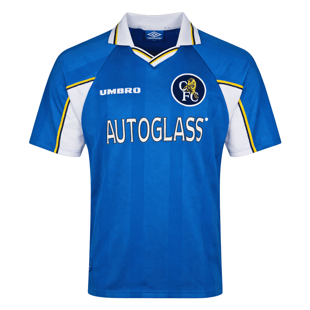 Retro 1997/99 Chelsea Home Soccer Jersey - Soccerdeal