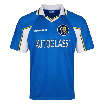 Retro 1997/99 Chelsea Home Soccer Jersey - Soccerdeal