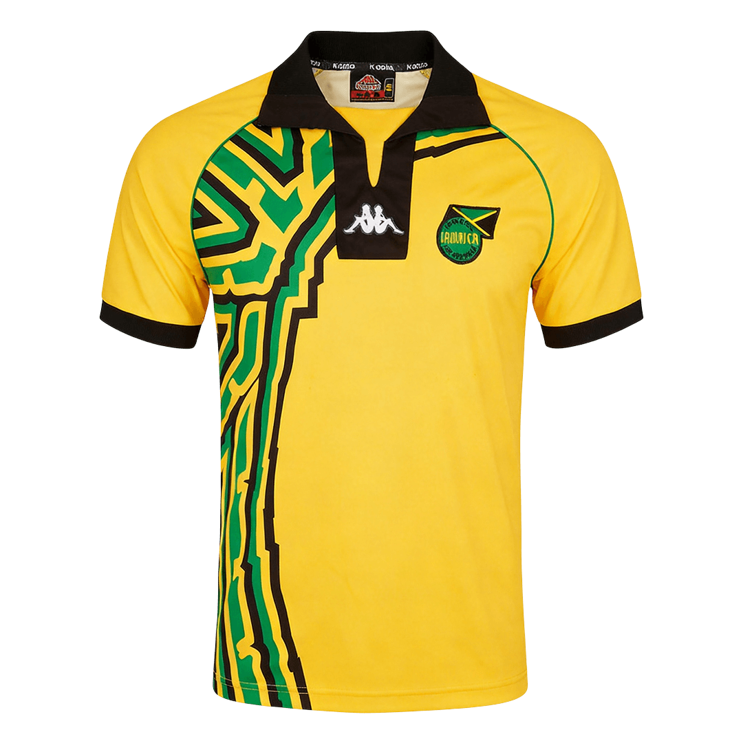 Retro 1998 Jamaica Home Soccer Jersey - Soccerdeal