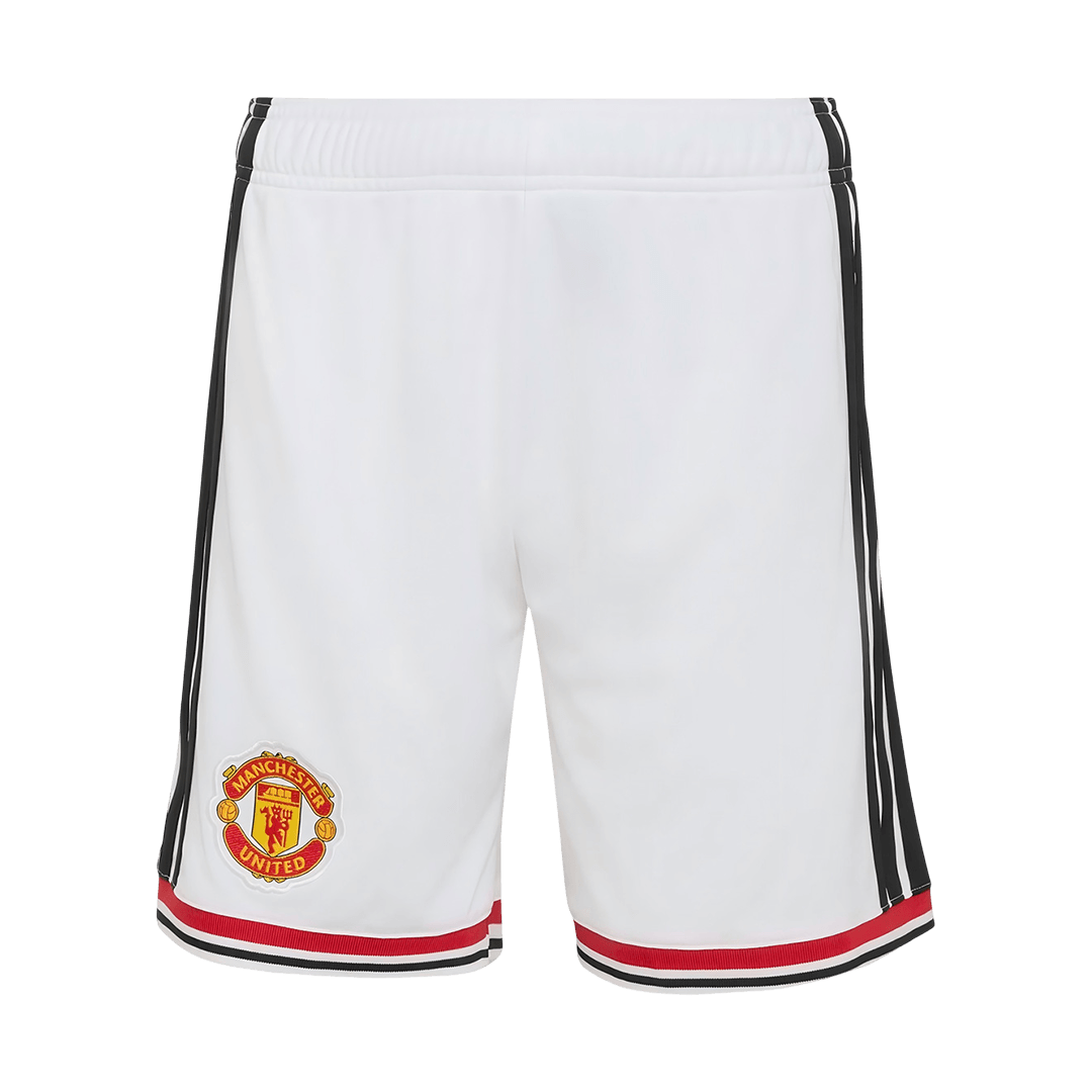 Manchester United Home Soccer Shorts 2026/27 - Soccerdeal
