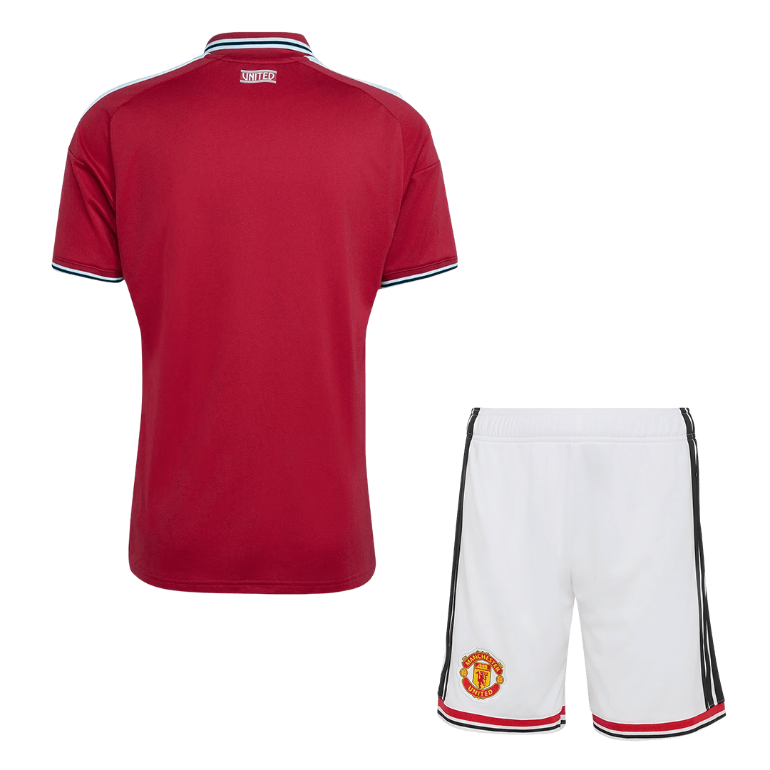 Manchester United Home Soccer Jersey Kit(Jersey+Shorts) 2026/27 - Soccerdeal